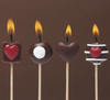 chocolate candles