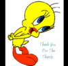 Thank you for the thumbs-tweety
