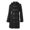 A Black Duffle Coat