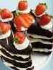 Strawberry Chocolate Cake