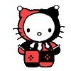 A Hello Kitty Jester  