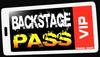 A backstage pass