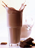 A Glass of Chocolate Milk