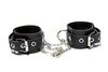 Chained leather cuffs