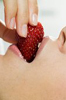 feed sweet strawberry ~!