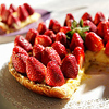 strawberry pie, lovely hand-made