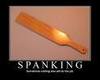 a spanking