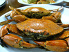 Baked crabs