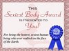 Sexy Award