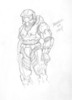 Drawing of Master Cheif Halo 3