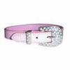 Pink diamante collar