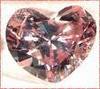large pink heart shaped diamond