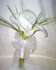 Bouquet of white calla lilies