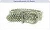 19 Carat Ladies Diamond Bracelet