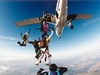 Sky diving