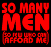 so many men!