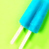 blue popsicle