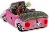 Pink car bed