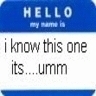 Hi, my name is...erm