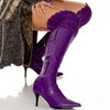 Purple High boots