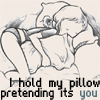 The Pillow I pretend is You