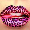 Pink Leopard Print Lick (Kiss)