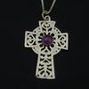 silver celtic cross