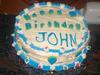 Yummy John B-Day cake