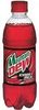 Bottle of Code Red Mountain Dew