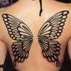 butterfly wing tat