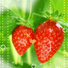 strawberry heart