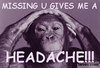 missing u headache