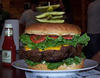 THE YE'OLDE 96er, a 6lb burger