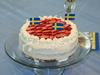 Swedish Strawberry Cream Cake !!