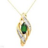 Diamond-Emerald Necklace