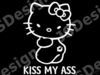 kiss my * hello kitty 