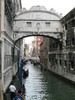 A gondola ride in Venice