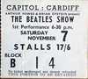 Tickets to see The Beatles 1964