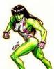 Protected by She-Hulk!