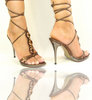 bronze high heels  WLS