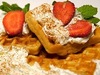 Strawberry &amp; Cream Waffle
