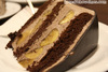banana chocolate cake(^0^)
