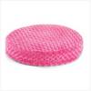 Pink Plush Round Pet Bed