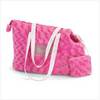 Pink Plush Pet Carrier