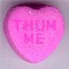 Thum Me candy Hearts