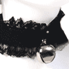 Black Lace Cat Collar