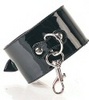 Black Buckled Ankle Cuff
