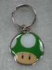 1up mushroom keychain