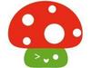 A Winking mushroom