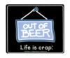 out of beer? tell your owner!